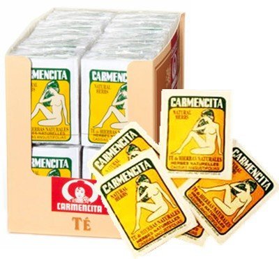 Carmencita Natural Herbs Tea - 10 Count (Pack of 1) - Packaging May Vary