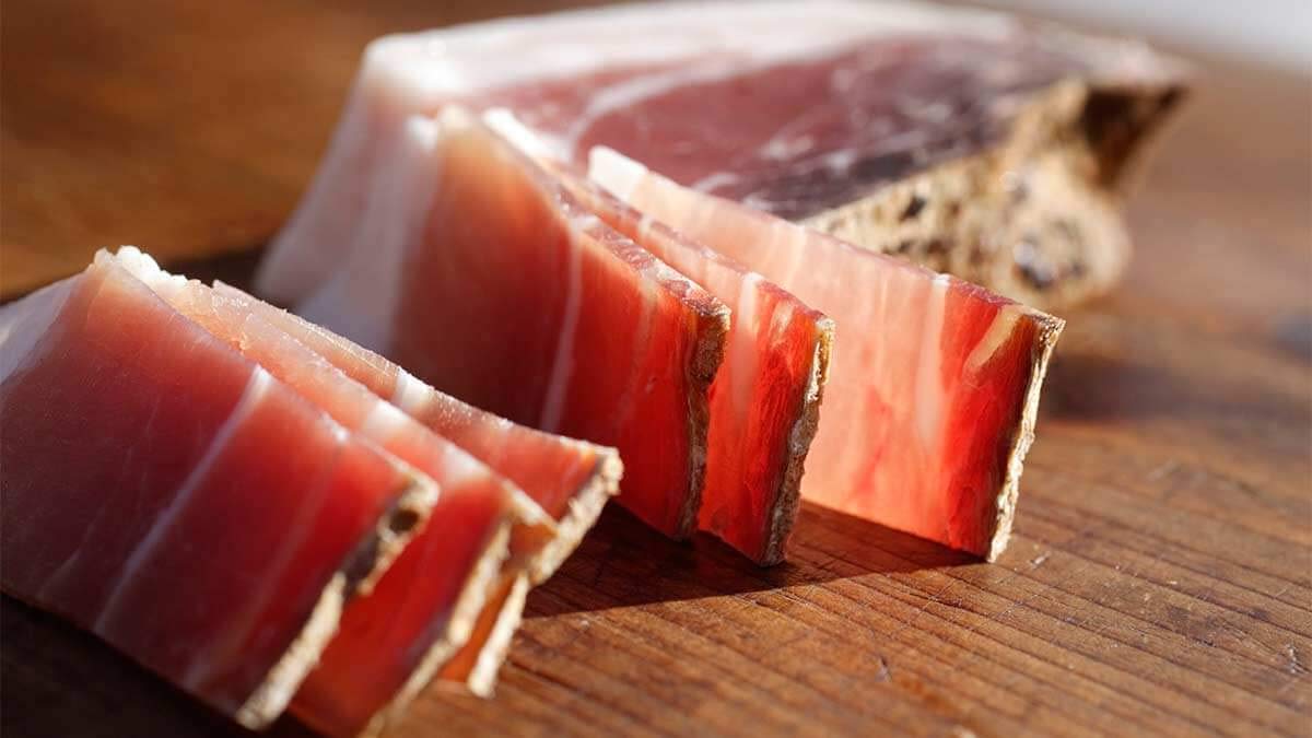 Moser Seasoned and Smoked Italian Ham, Boneless, Approx. 6 lbs, Alto Adige IGP, Best Sliced Thin