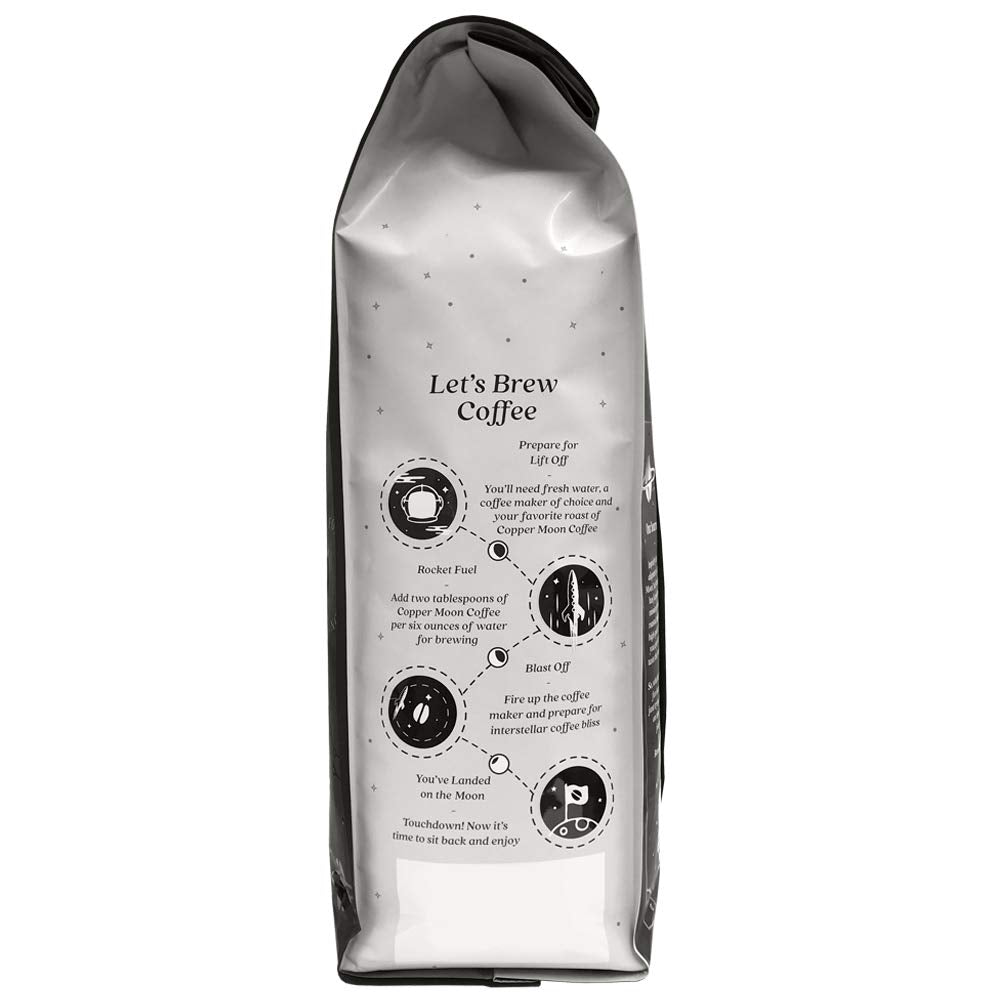 Copper Moon Medium Roast Whole Bean Coffee, Tropical Coconut Blend, 5 Lb