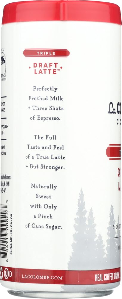 La Colombe Coffee Roasters Draft Latte Triple (Pack Of 8)
