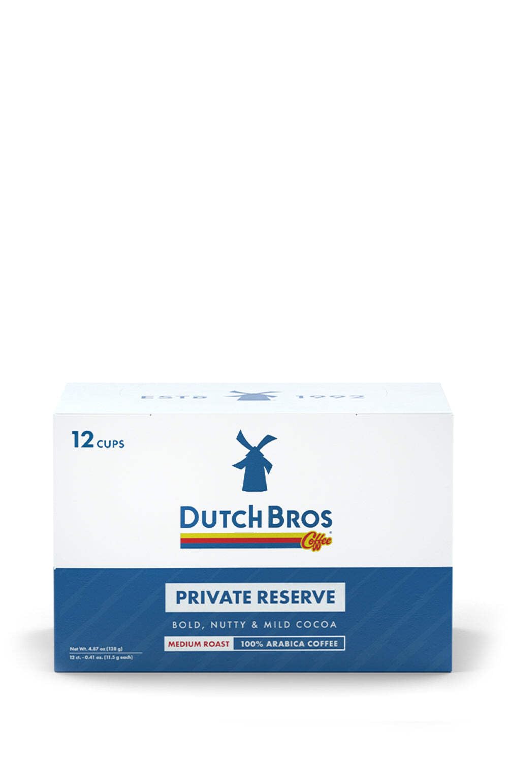 DUTCH BROS. COFFEE Single-Serve DB Cups, 12 Count Pack, Convenient Coffee Pods