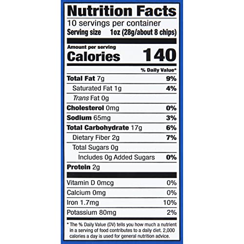 Garden of Eatin Blue Corn Tortilla Chips, 10 oz (Pack of 12)