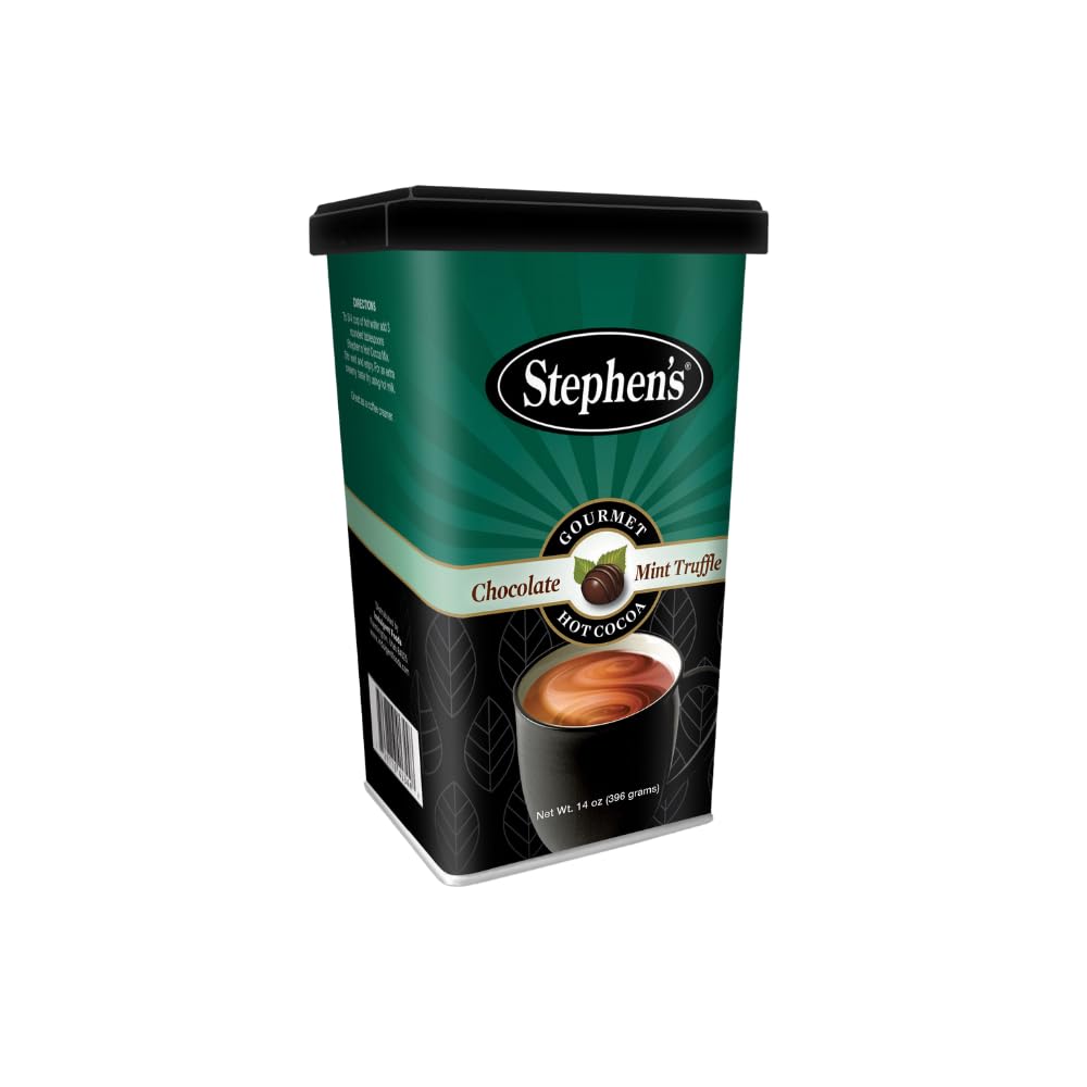 Stephen'S Gourmet Hot Cocoa, Mint Truffle, 14 Oz (Pack Of 1)