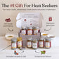 Burlap & Barrel Chili 6-Pack Gift Set - As Seen On Shark Tank - 6 Of Our Favorite Chilis From Around The World- Includes Mild, Medium & Hot Chilis - Kitchen Gift For Cooks - 6 Full Size Jars