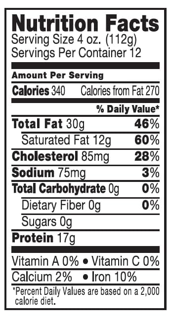 Ground Beef, 73% Lean/27% Fat, 3 lb