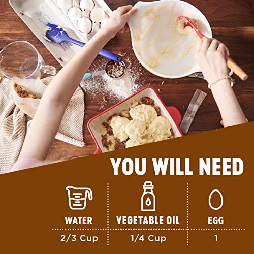 Krusteaz Cinnamon Swirl Crumb Cake & Muffin Mix, Also Makes Muffins, 21-Ounce Box (Pack Of 10)