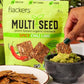 Flackers Organic Spicy Chili Lime Multi-Seed Crackers, 4 Ounce 1-Pack, Gluten Free, Non Gmo, Vegan, Keto Snack, 5G Protein, 6G F
