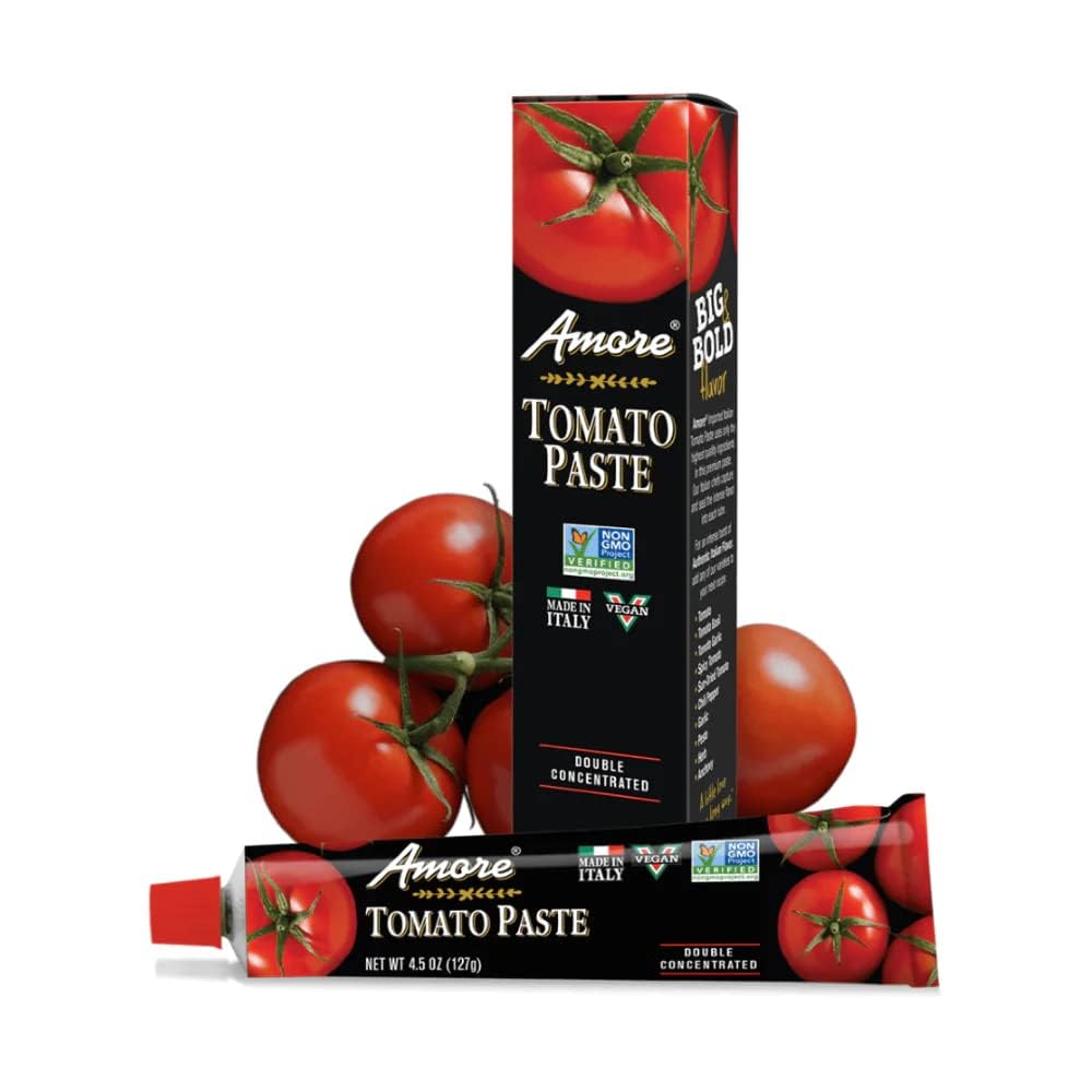 Tomato Paste - Double Concentrated - 4.5 Oz (Pack Of 2)