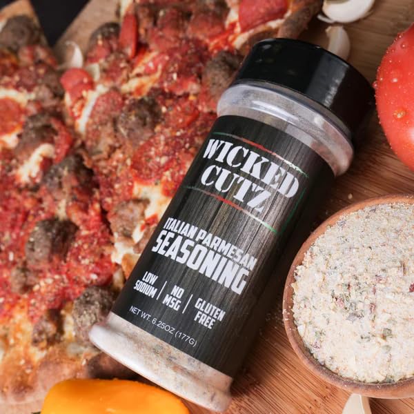 Wicked Cutz Grilling Seasoning Set, 5 Pack Low Sodium Jerky Spices, 5 Ounce