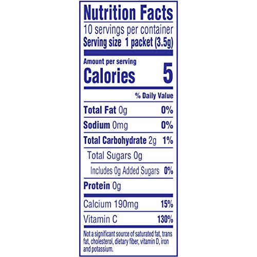 Crystal Light Classic Orange Naturally Flavored Powdered Drink Mix, 120 ct Pack, 12 Boxes of 10 On-the-Go-Packets