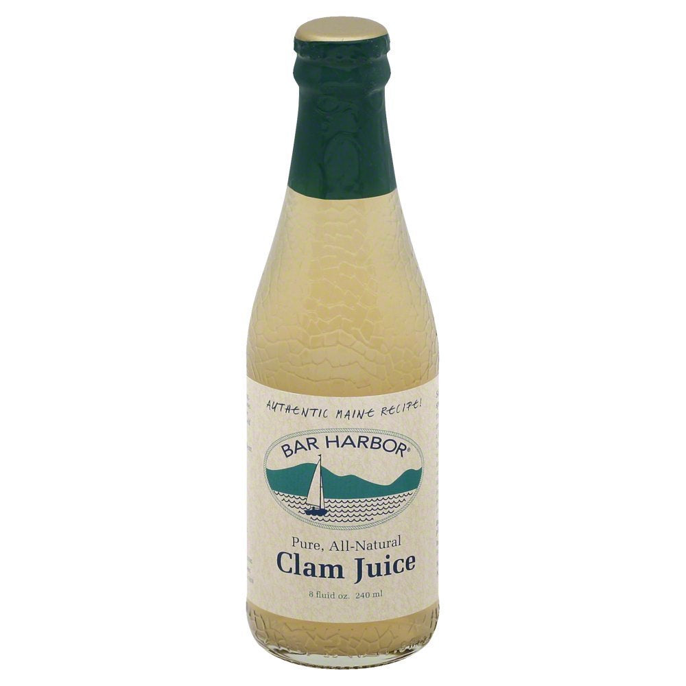 Bar Harbour Clam Juice, 8 Fl Oz (Pack of 3)