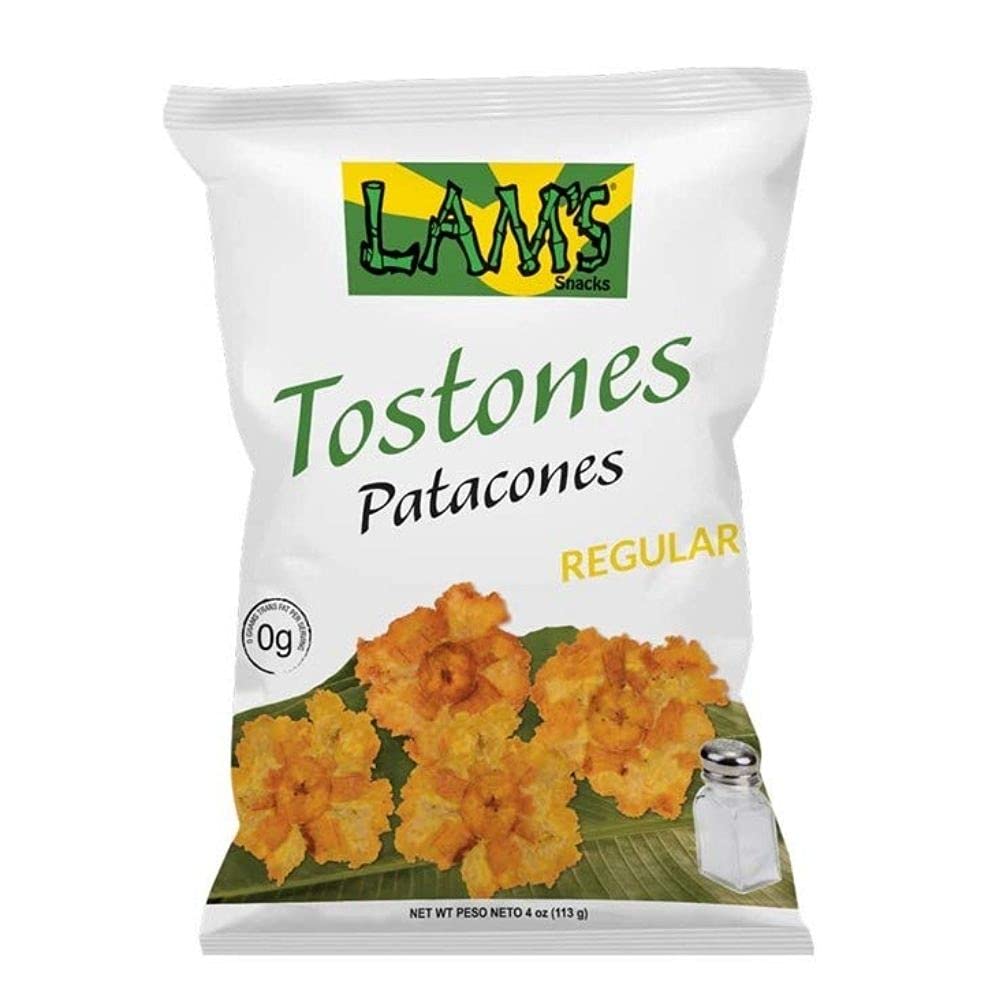 Lams Tostones Patacones - Regular 4oz, Pack of 4