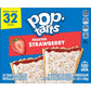 Pop-Tarts Toaster Pastries, Breakfast Foods, Kids Snacks, Frosted Strawberry (32 Pop-Tarts)
