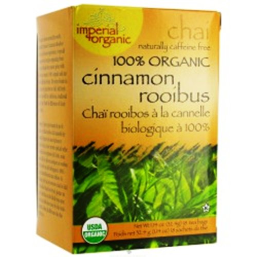 Uncle Lees Imperial Organic Tea - Chai With Cinnamon Rooibos, 18-Count (Pack of 4)