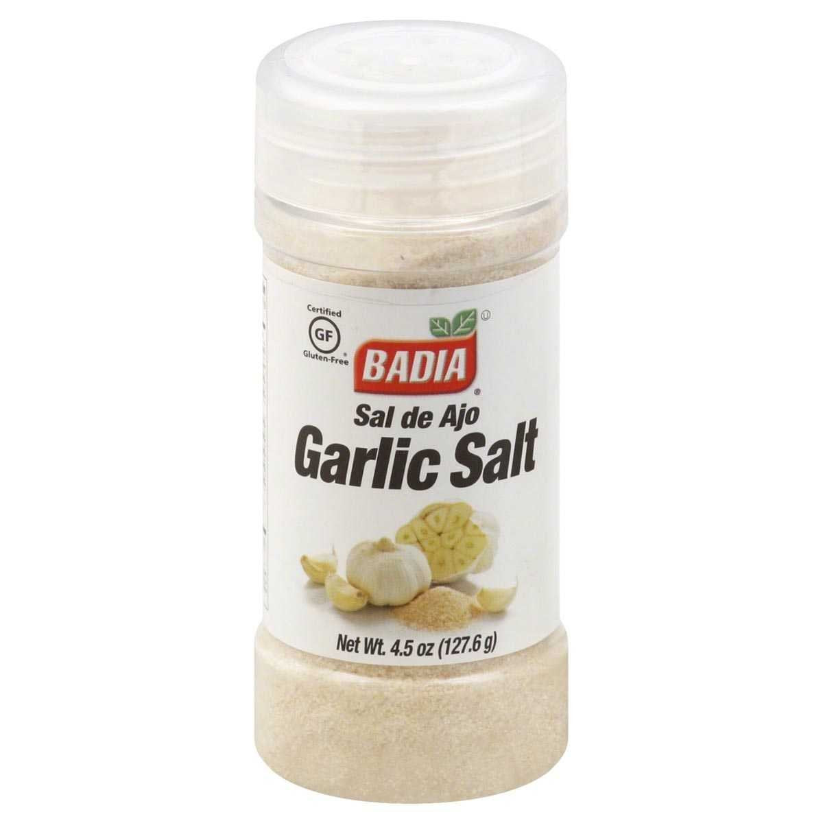 Badia Salt Garlic, 4.5-Ounce (Pack of 12)
