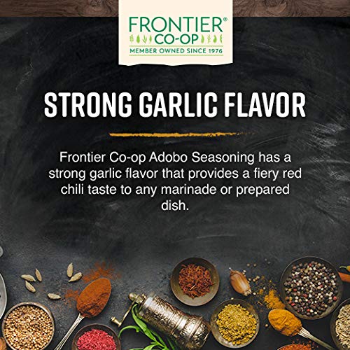 Frontier Co-Op Adobo Seasoning, Certified Organic, Kosher, Non-Irradiated | 1 Lb. Bulk Bag