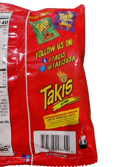 Barcel, Nitro Takis Chips, 9.9 Oz