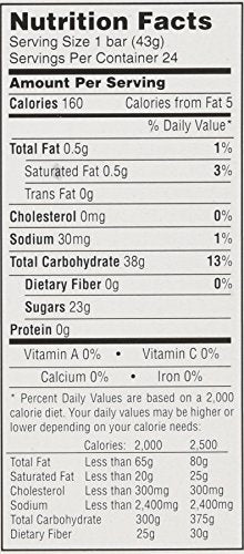 Bonomos Turkish Taffy - Vanilla, 1.5 Ounce (Pack of 24)