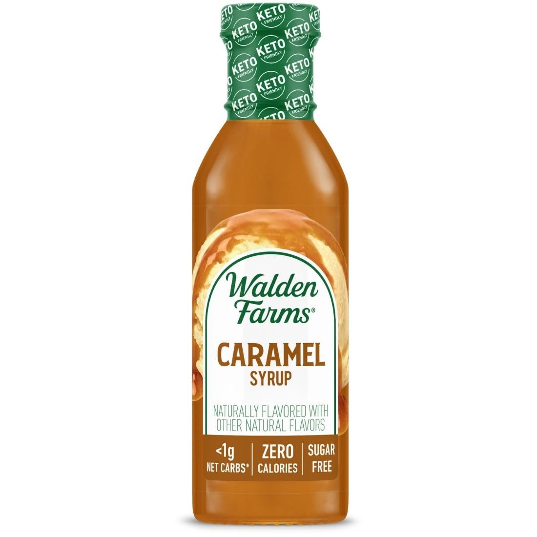 Walden Farms Caramel Syrup, 12 Oz Bottle