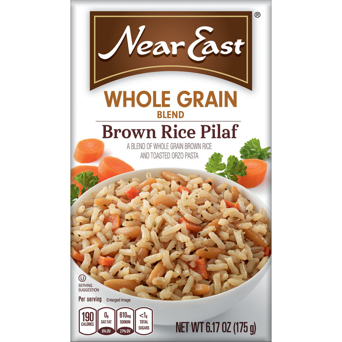 Near East Whole Grain Brown Rice Pilaf (12X6.25 Oz)