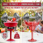 Redcupliving Reusable Red Margarita Party Cups