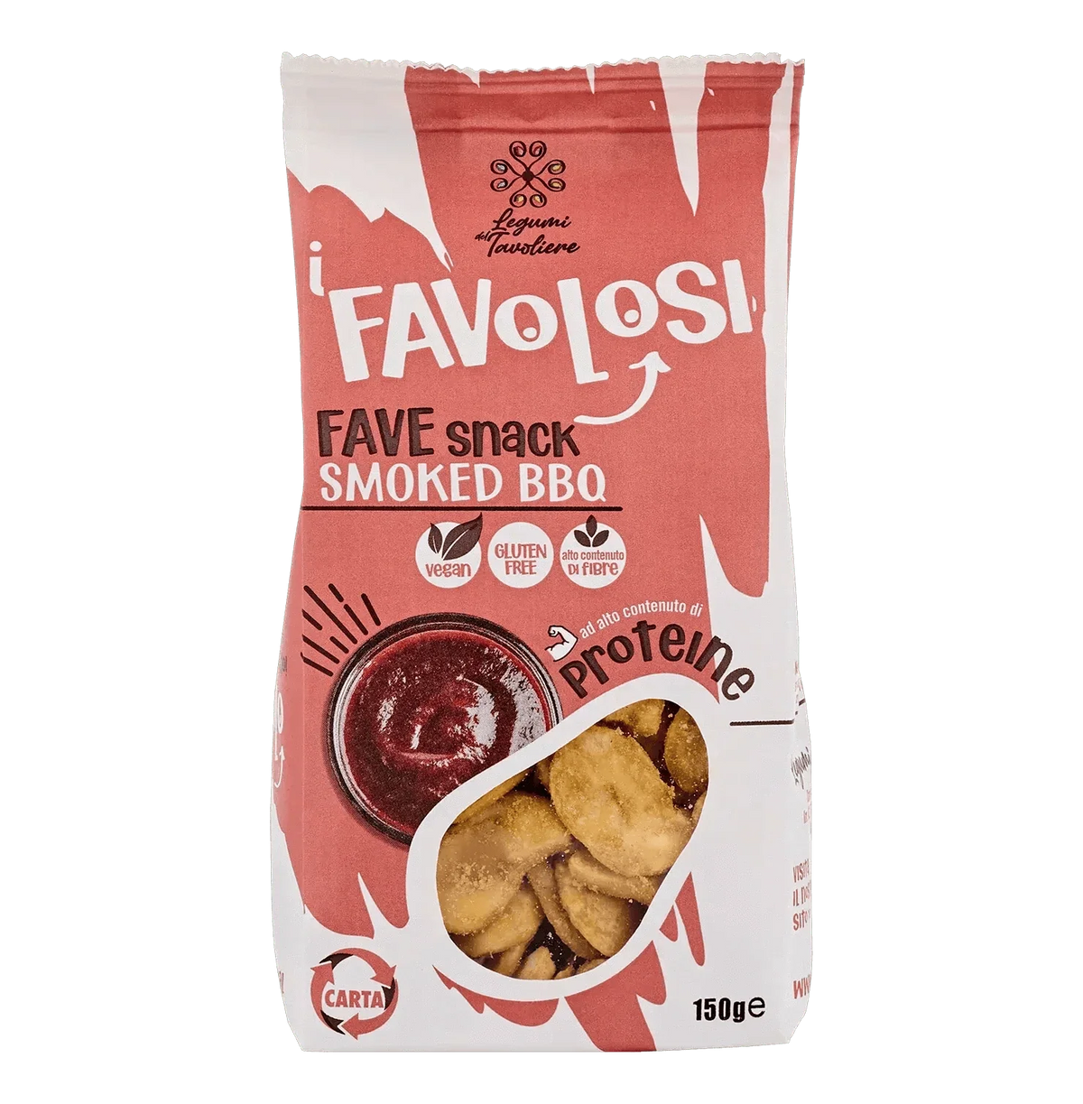 Fave Snack - Smoked BBQ - 5.29 oz