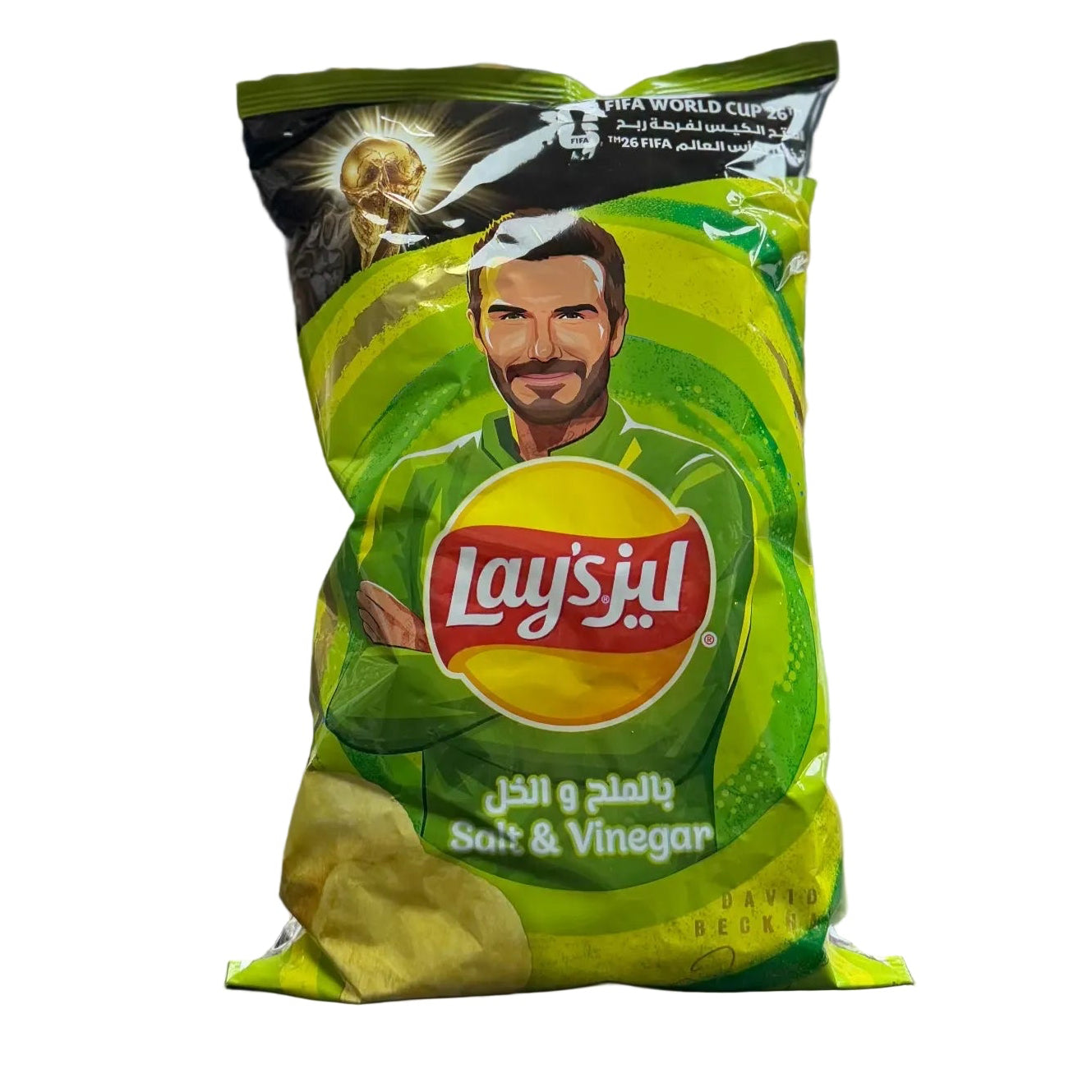 Lay's Salt & Vinegar Chips 170g - FIFA World Cup 2026 Edition