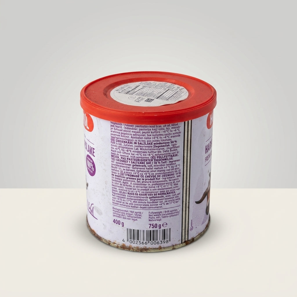 Gazi Hakiki Keçi Peyniri 750g - Authentic Turkish Goat Cheese 50% Fat