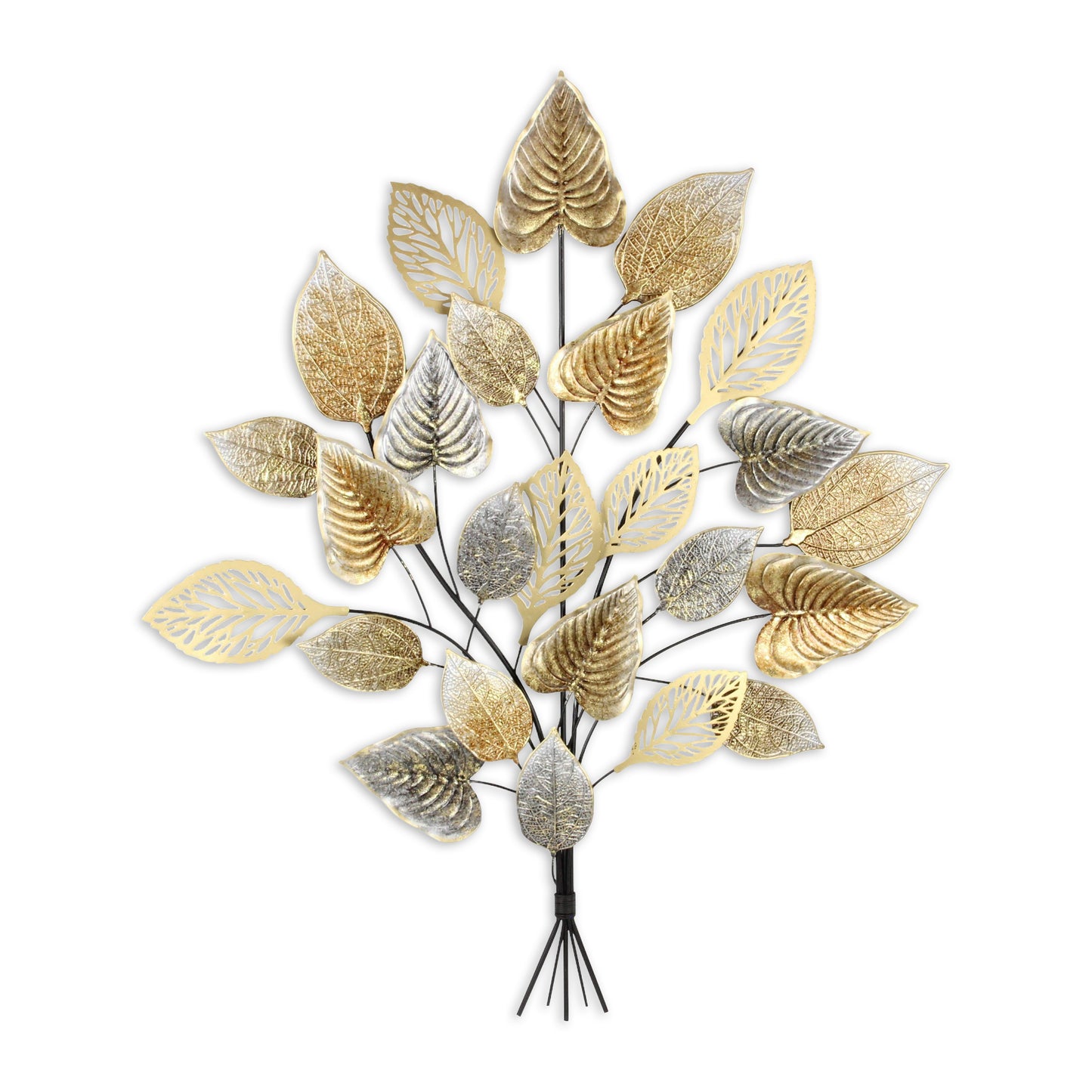 Doria Rustic Fall Themed Leaf Bouquet Decor