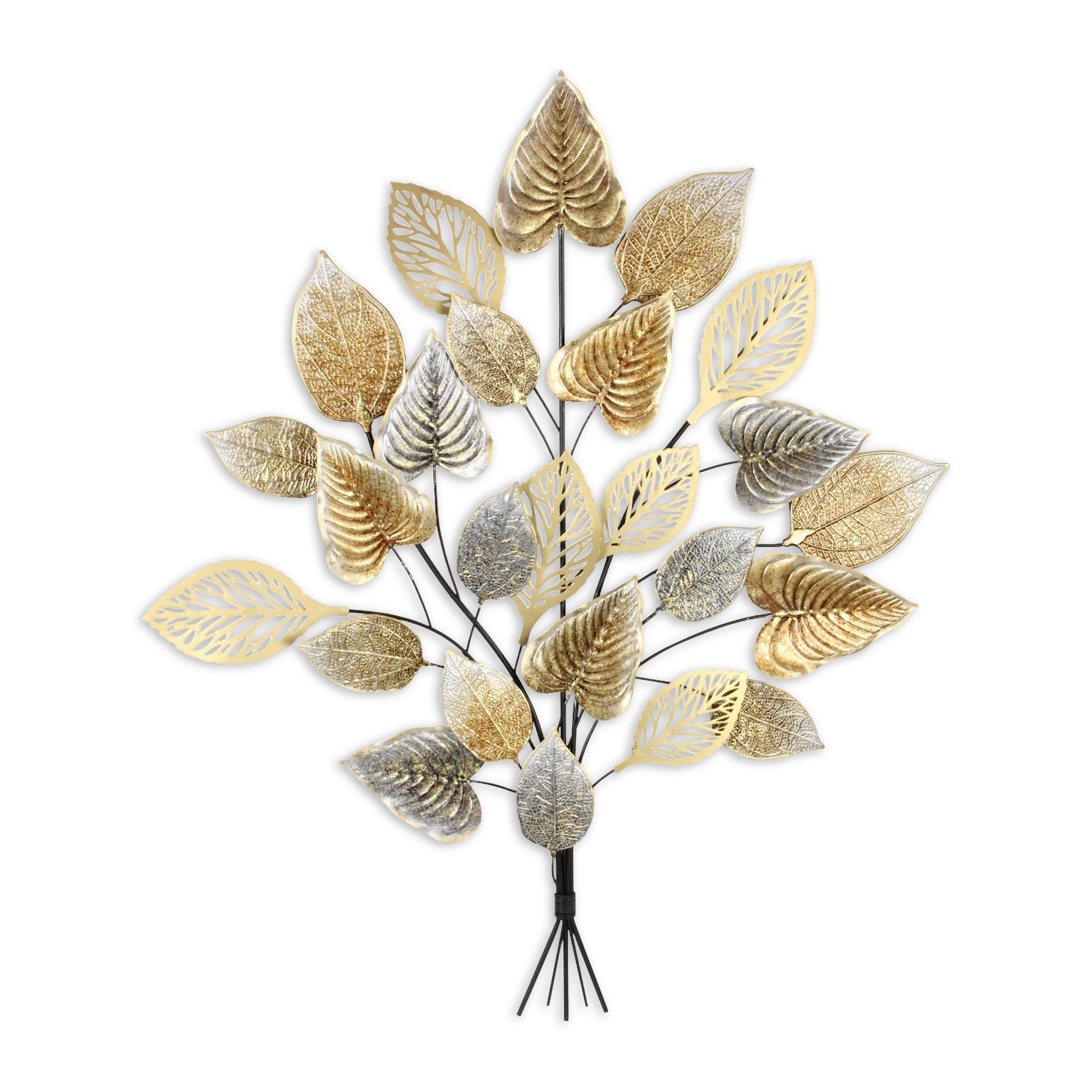 Doria Rustic Fall Themed Leaf Bouquet Decor