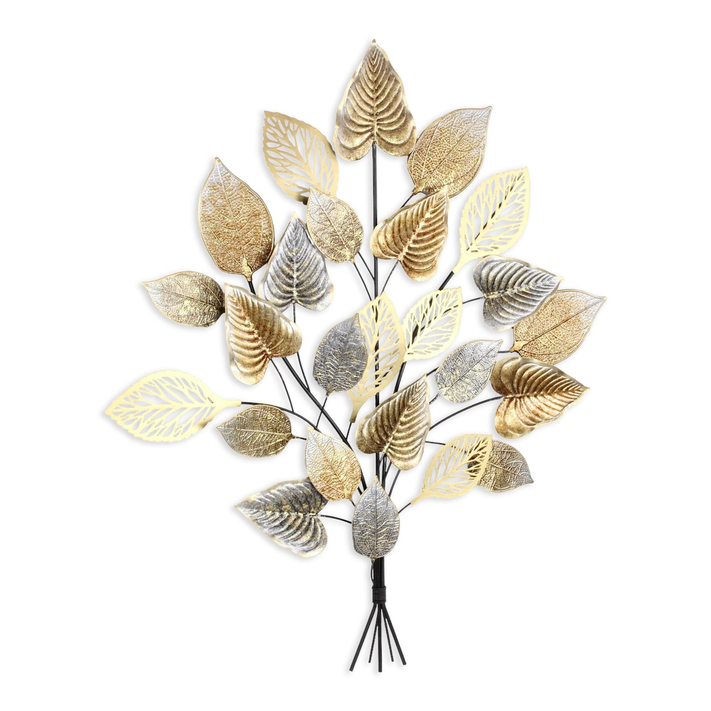 Doria Rustic Fall Themed Leaf Bouquet Decor