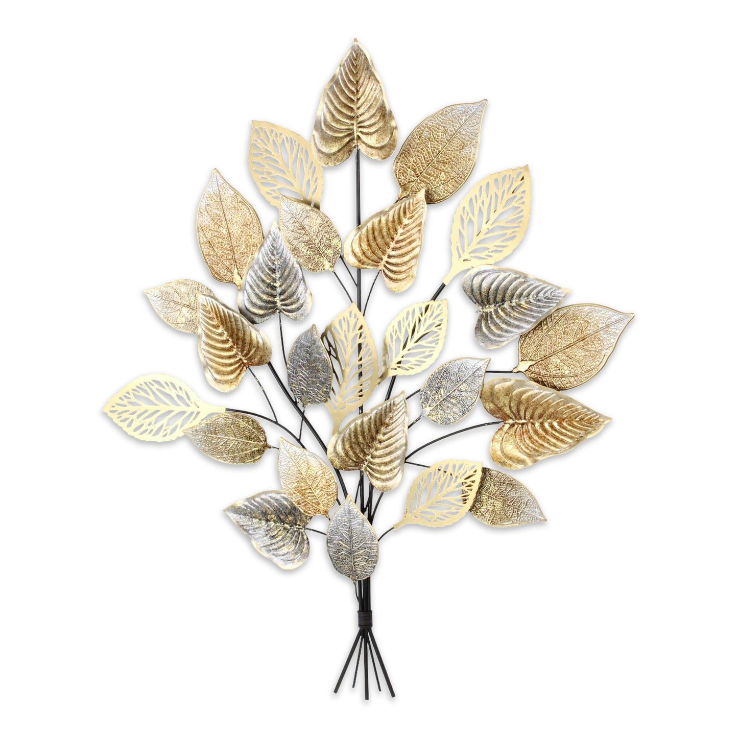 Doria Rustic Fall Themed Leaf Bouquet Decor