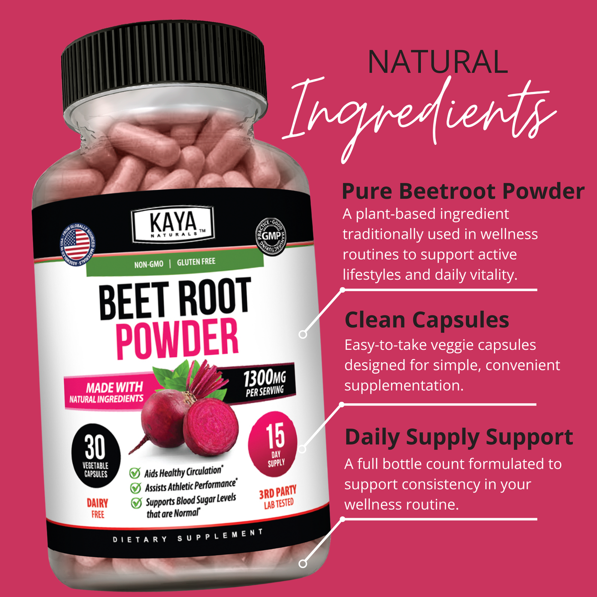 Beet Root Capsules