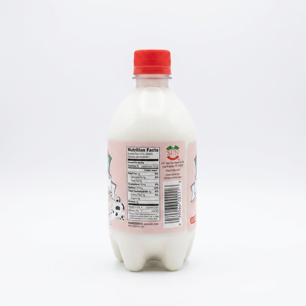 Abali Yogurt Soda 20 oz - Original Flavor Doogh Beverage