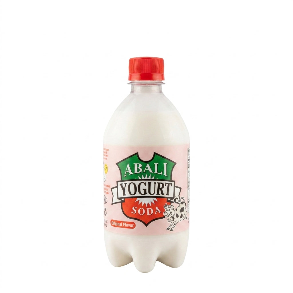 Abali Yogurt Soda 20 oz - Original Flavor Doogh Beverage