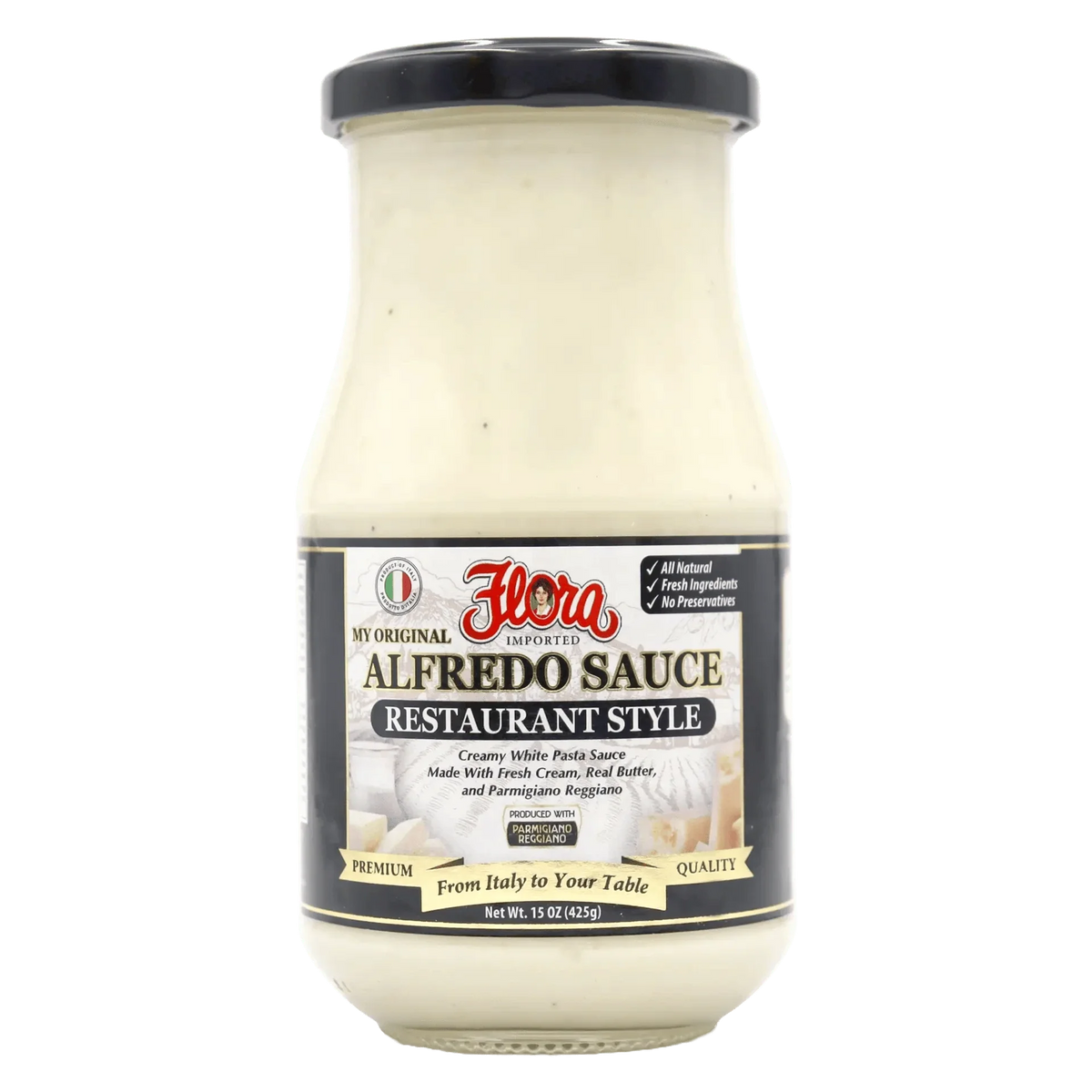 Alfredo Sauce - Restaurant Style - 15 oz