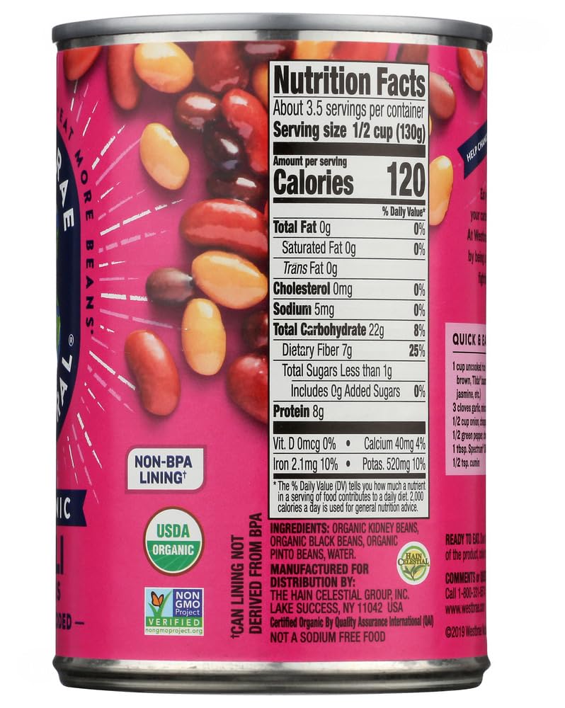 Westbrae Foods Chili Beans Fat Free (12X15 Oz)