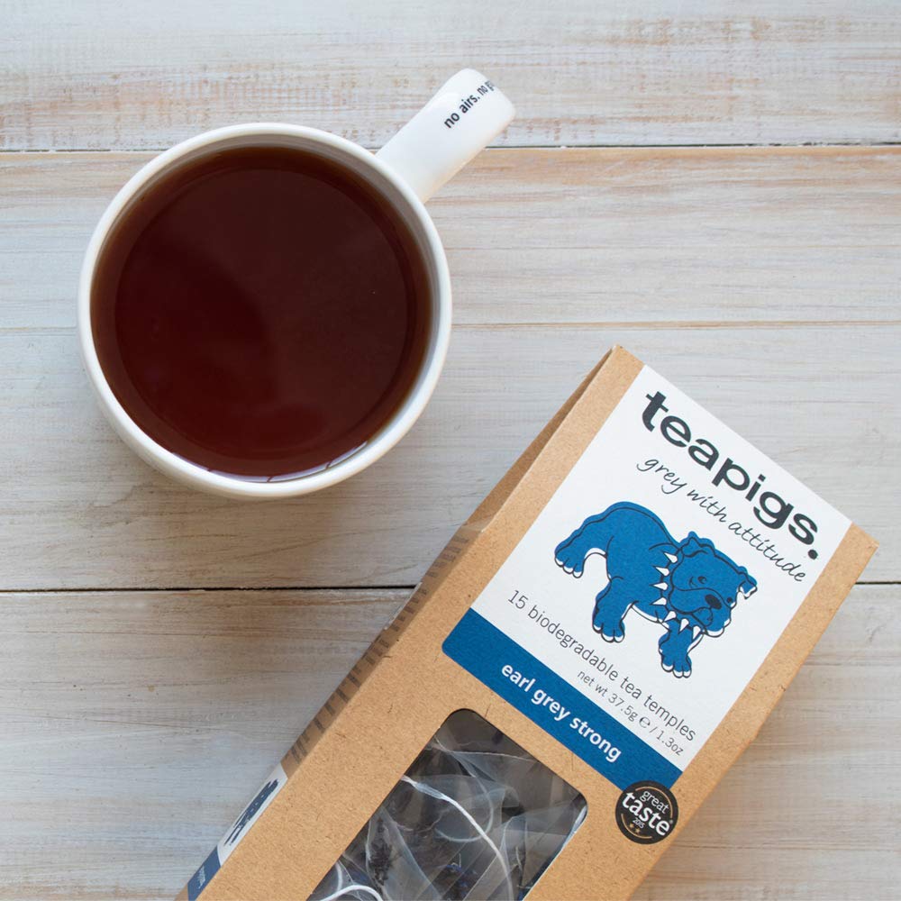Teapigs Earl Grey Strong Loose Tea Made with Whole Leaves (1 Pack of 250g)