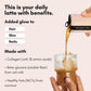 Pop & Bottle, Vanilla And Matcha Oat Milk Lattes - Reishi And Maitake Mushrooms, Green Tea, Cold Brew, Marine Collagen, Mct Oil, Organic, Dairy & Gluten Free, Vegan - 8 Fl Oz, (Pack Of 12), 6 Each