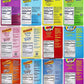 Singles To Go! Sugar Free Variety Pack Of Water Enhancers - Skittles, Starburst And Jolly Rancher Drink Mix Variety - 0.57 Ounce