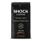 Shock Coffee Ground, Strong Caffeinated Coffee, 16 Ounce, Model 5814