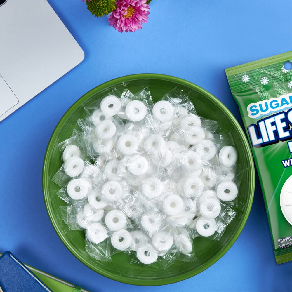 Lifesavers Wint-O-Green Hard Candy, Sugar Free, M5