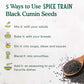 HANDPICK Black Cumin Seed (14oz) Pure Nigella Seeds - No Salt or Preservatives, Non GMO | Indian Black Whole Cumin | Gluten Free