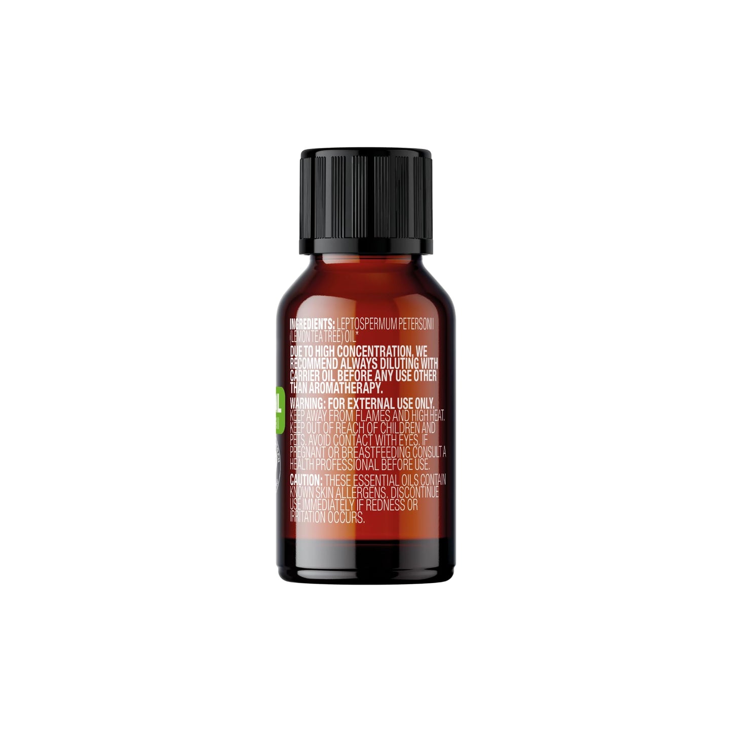 Cliganic Organic Lemon Tea Tree Essential Oil, 100% Pure Natural For Aromatherapy  Non-Gmo Verified