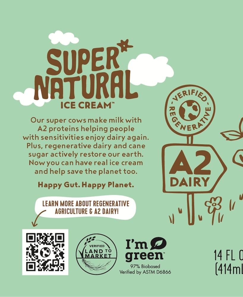 Alecs Mint Chocolate Chip Organic Ice Cream