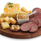 Harry & David Grand Meat and Cheese Gift Box - 10 Piece Set, Charcuterie Platter with 4 Cheeses, 4 Sausages,  ers, Relish & Honey Mustard