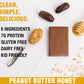 KiZE Energy Bars - Peanut Butter Honey - Gluten Free, High Protein - 10 Count