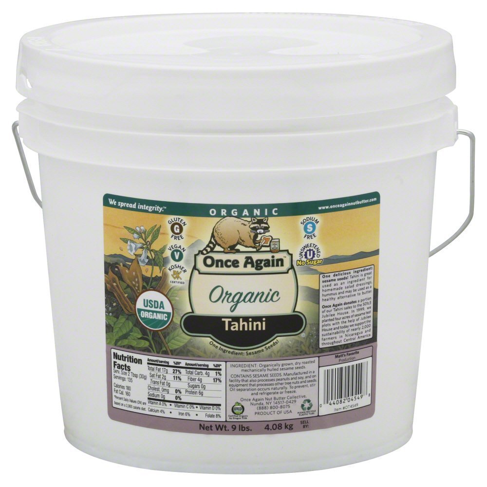 Once Again 100% Organic Tahini