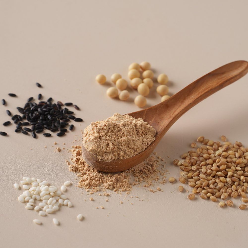 Minecook Mixed Roasted Misugaru 10 Grain Powder, 2.2 Pound Substitute Meal Replacement Powder