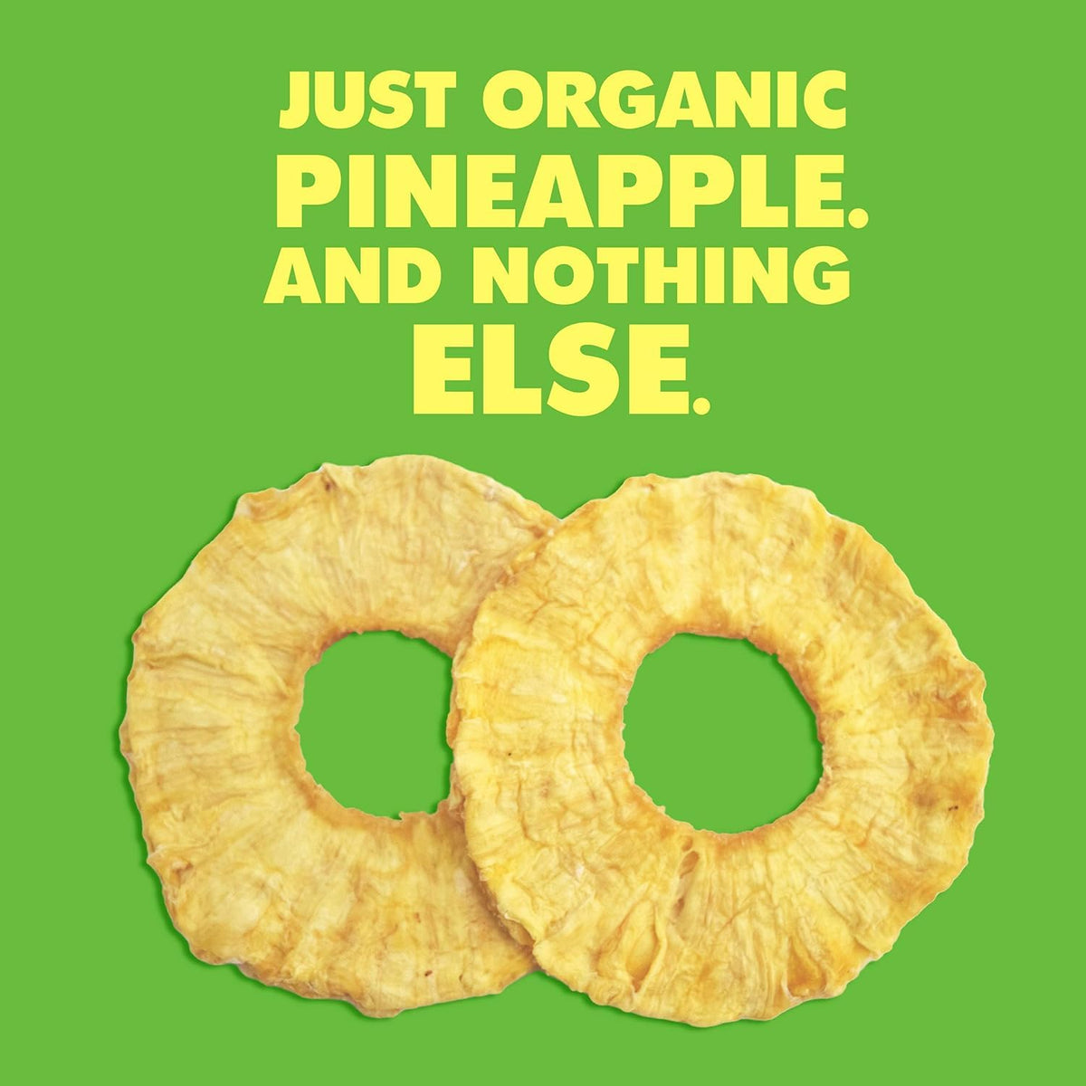 Solely - Organic Dried Pineapple Rings (3.5 Oz Resealable Bags, Pack Of 4) - Real Fresh Fruit - 1 Ingredient - Healthy Snacks For Mature-Themeds & Kids - Non Gmo, Vegan Snacks, Shelf Stable - 4 Bags (14 Oz)